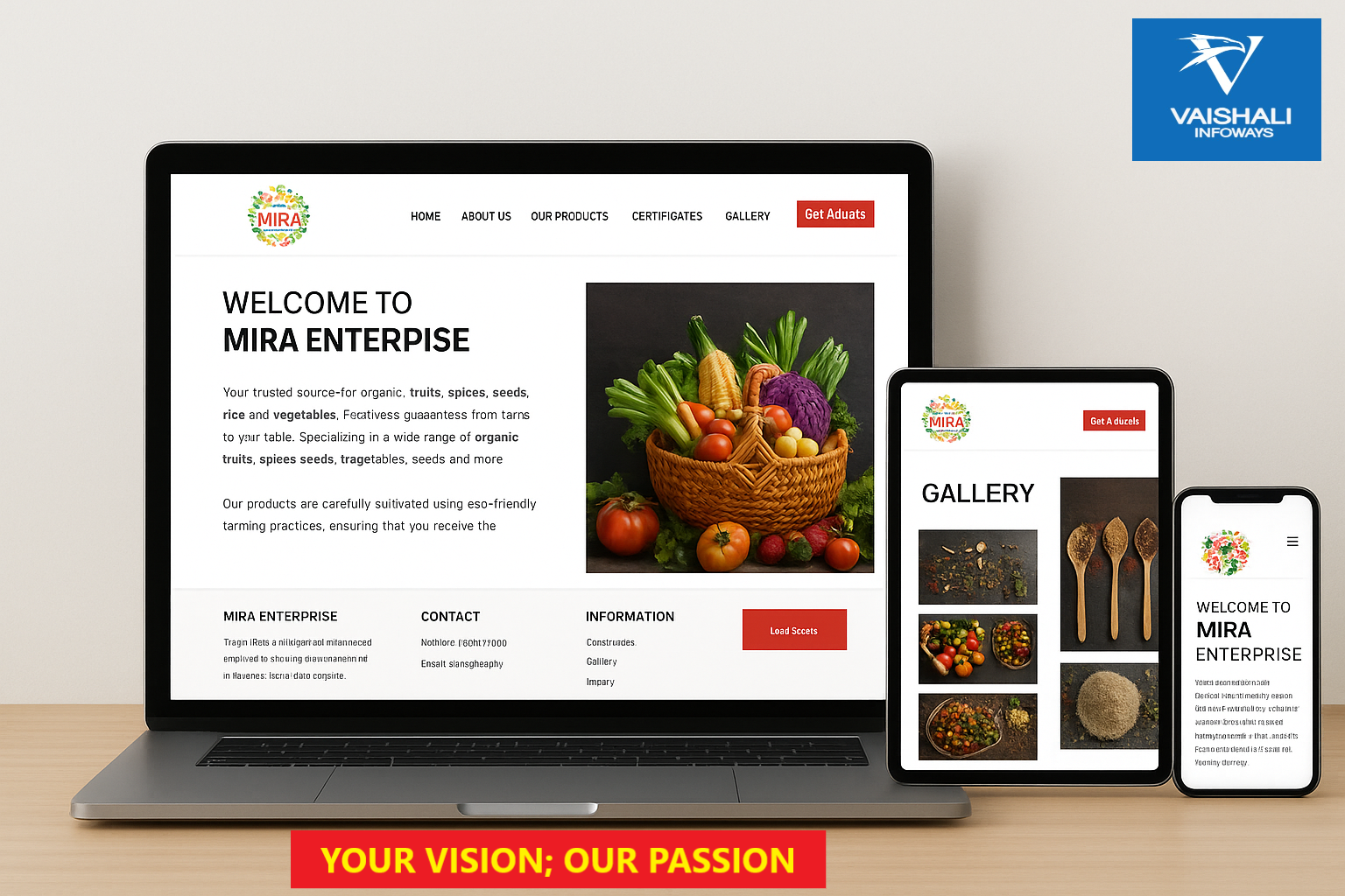 website design and development global